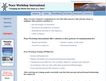 Tablet Screenshot of peaceworkshop.org